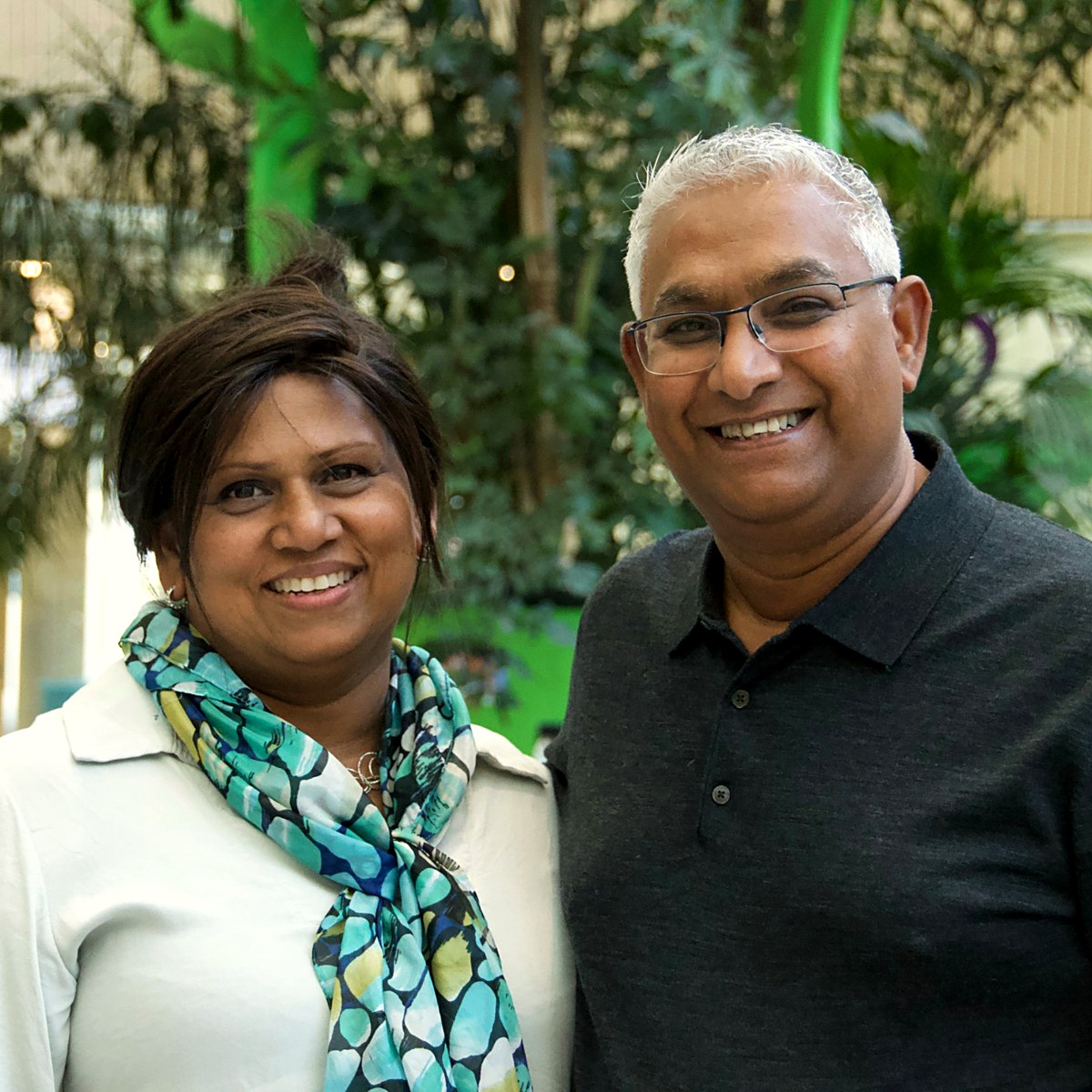 Pastor Raadj en Geeta Gonesh